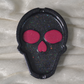 Black and Pink Skull Ashtray