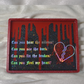 "Can you feel my heart?" Wall Hanging