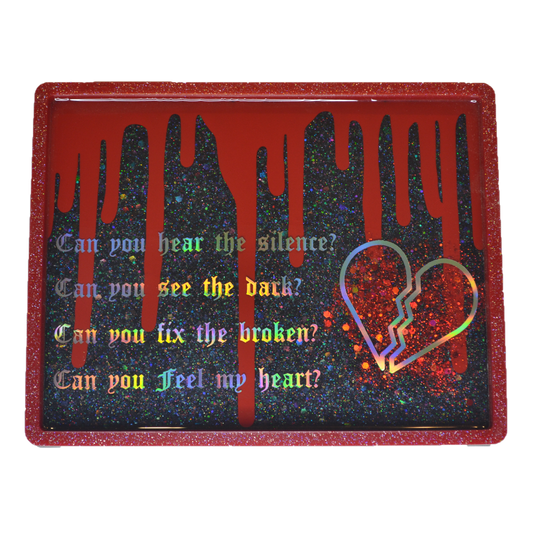 "Can you feel my heart?" Wall Hanging