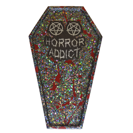 Horror Addict Coffin Wall Hanging