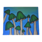 Mushroom Field Painting